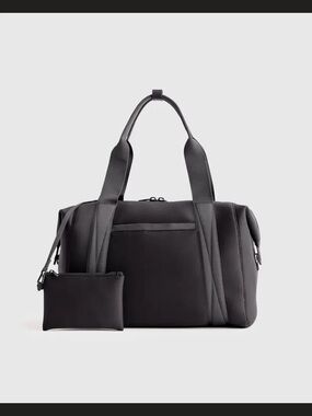 Quince All Day Neoprene Duffle Bag Black NWOT